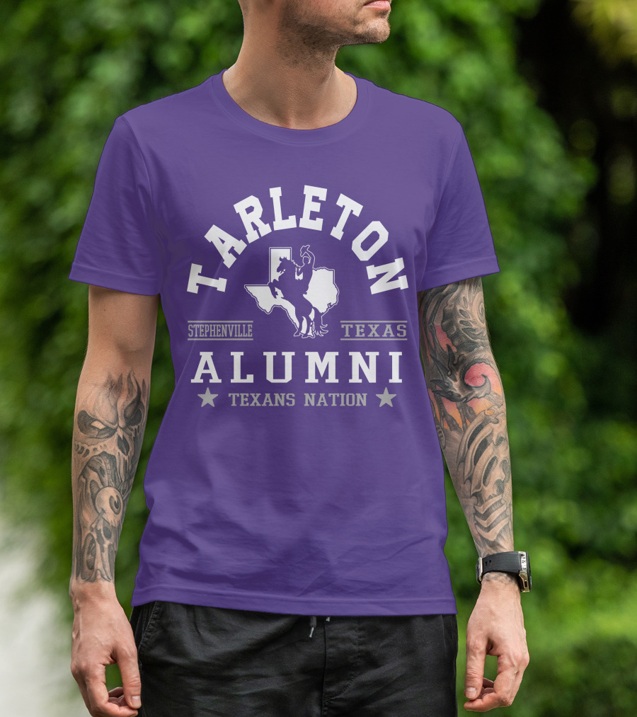 Tarleton Alumni Stephenville Texas Texans Nation T-Shirt