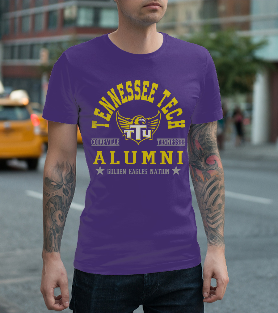 Tennessee Tech Alumni Cookeville Tennessee Golden Eagles Nation T-Shirt