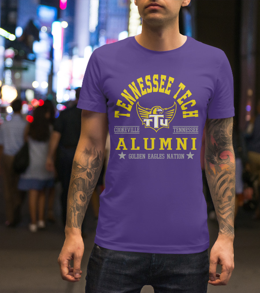 Tennessee Tech Alumni Cookeville Tennessee Golden Eagles Nation T-Shirt
