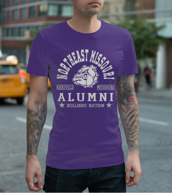 Northeast Missouri Kirksville Alumni Bulldogs Nation T-Shirt