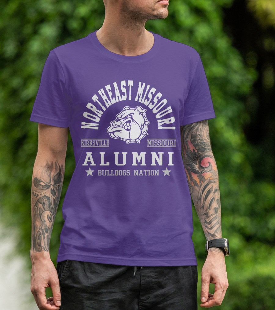 Northeast Missouri Kirksville Alumni Bulldogs Nation T-Shirt