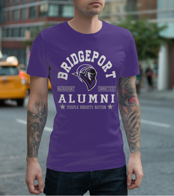Bridgeport Alumni Purple Knights Nation Connecticut T-Shirt