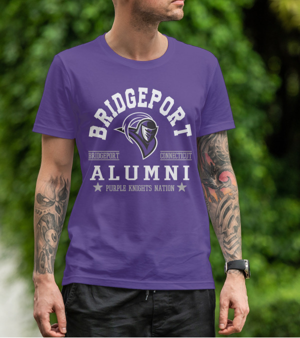 Bridgeport Alumni Purple Knights Nation Connecticut T-Shirt