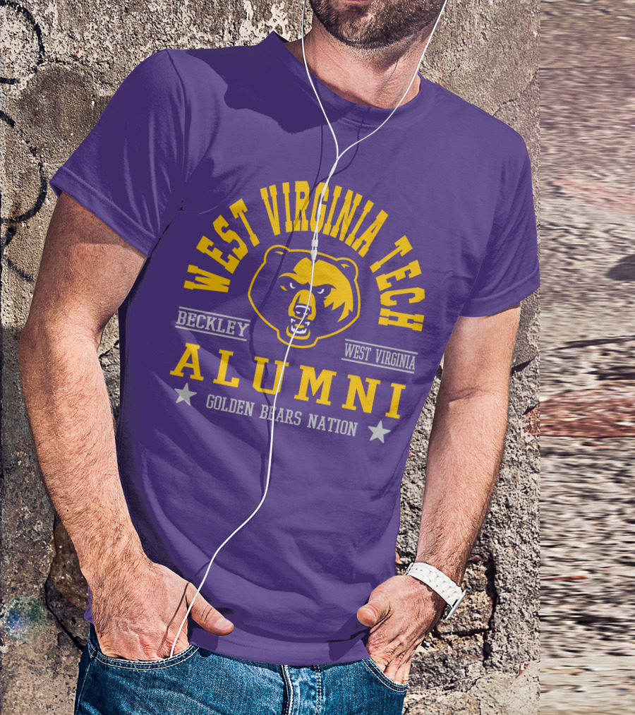 West Virginia Tech Alumni Beckley Golden Bears Nation T-Shirt