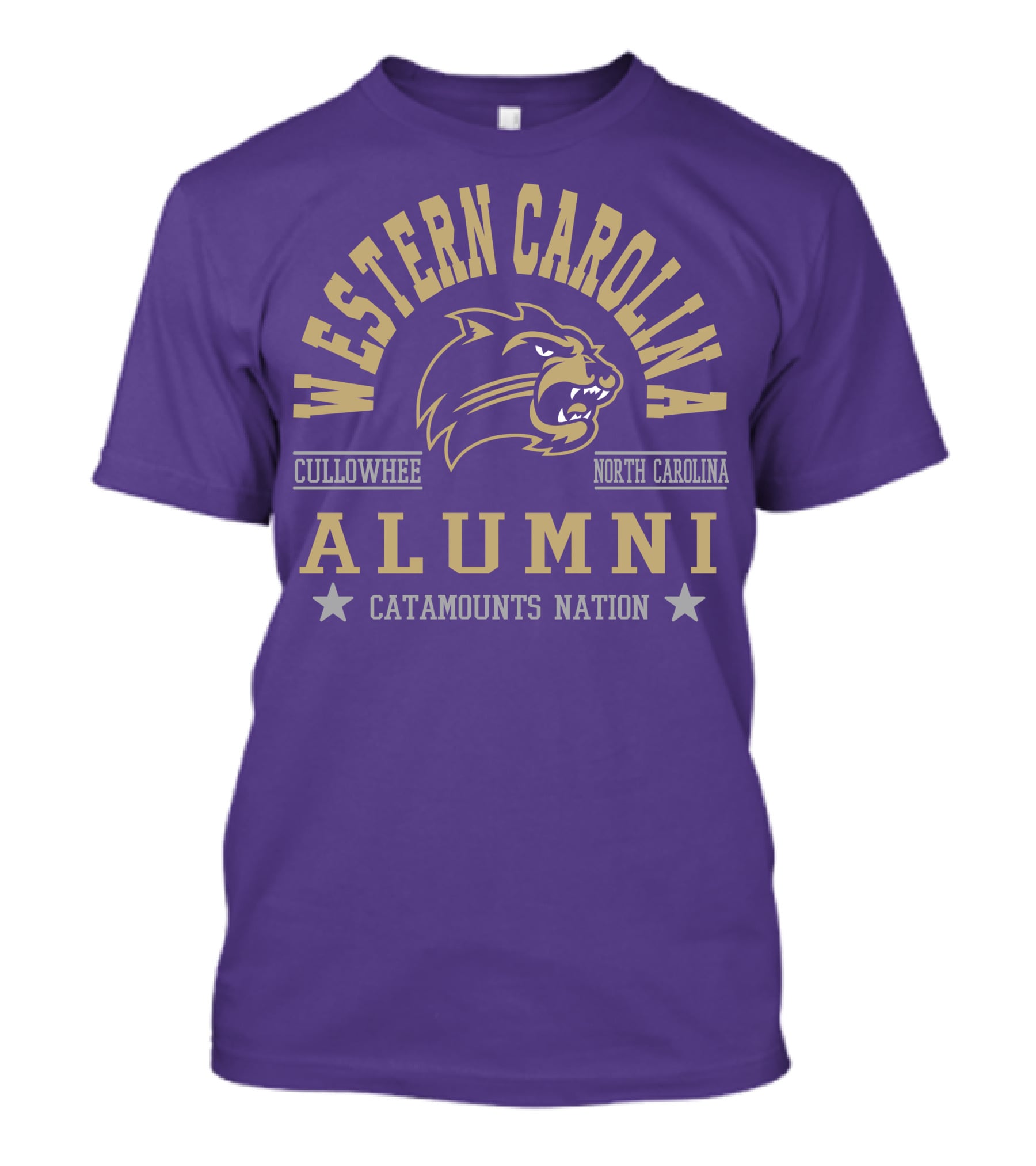 Western Carolina Cullowhee North Carolina Alumni Catamounts Nation T-Shirt