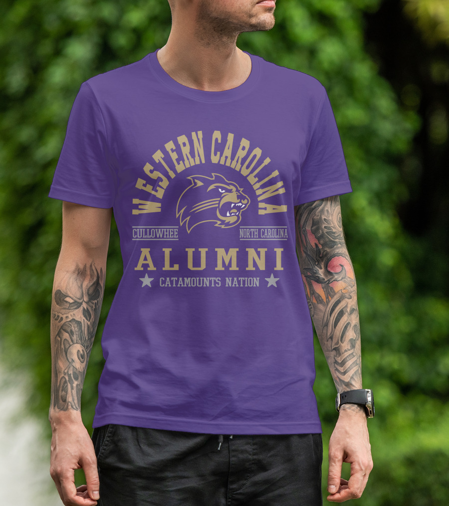 Western Carolina Cullowhee North Carolina Alumni Catamounts Nation T-Shirt