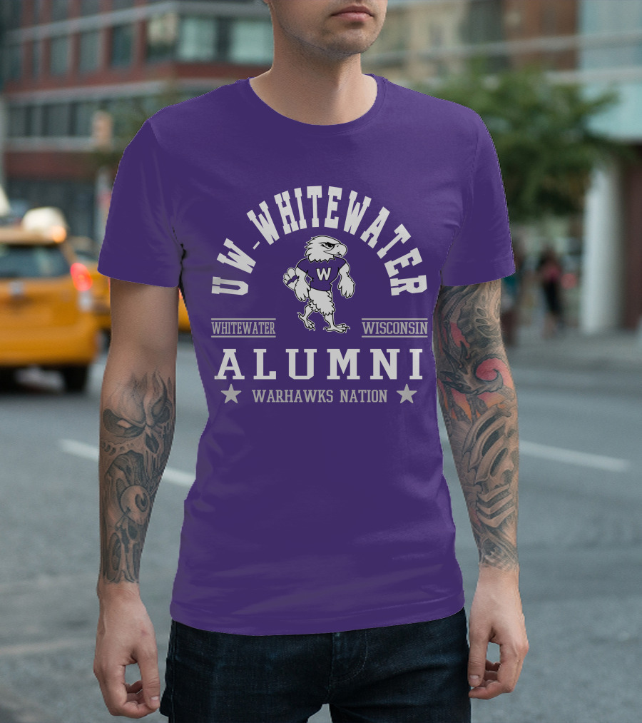 UW-Whitewater Wisconsin Alumni Warhawks Nation T-Shirt