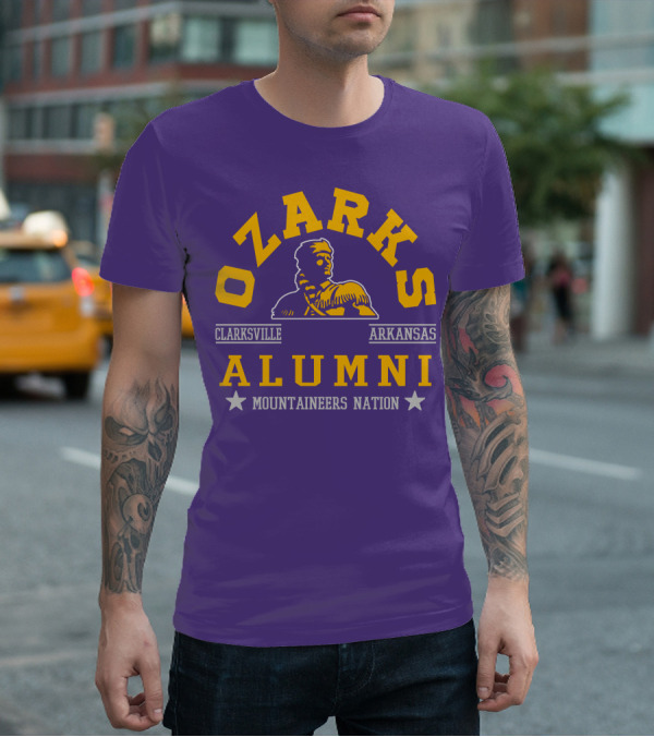 Ozarks Alumni Clarksville Arkansas Mountaineers Nation T-Shirt