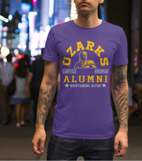 Ozarks Alumni Clarksville Arkansas Mountaineers Nation T-Shirt