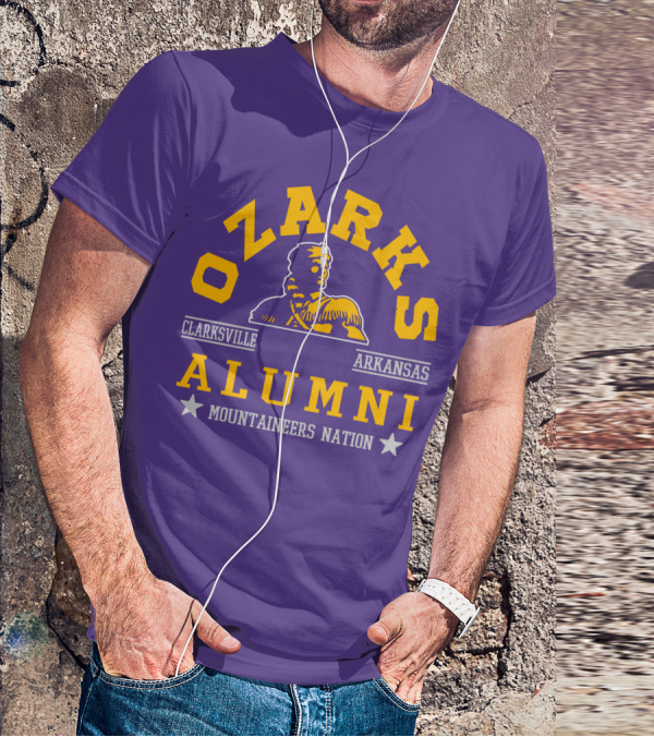 Ozarks Alumni Clarksville Arkansas Mountaineers Nation T-Shirt
