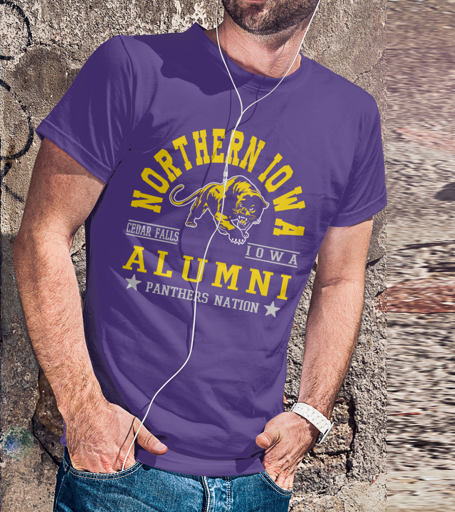 Northern Iowa Cedar Falls Alumni Panthers Nation T-Shirt