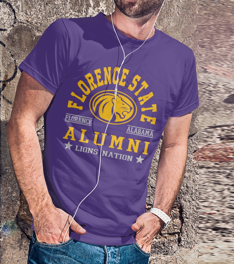 Florence State Alumni Lions Nation Florence Alabama T-Shirt