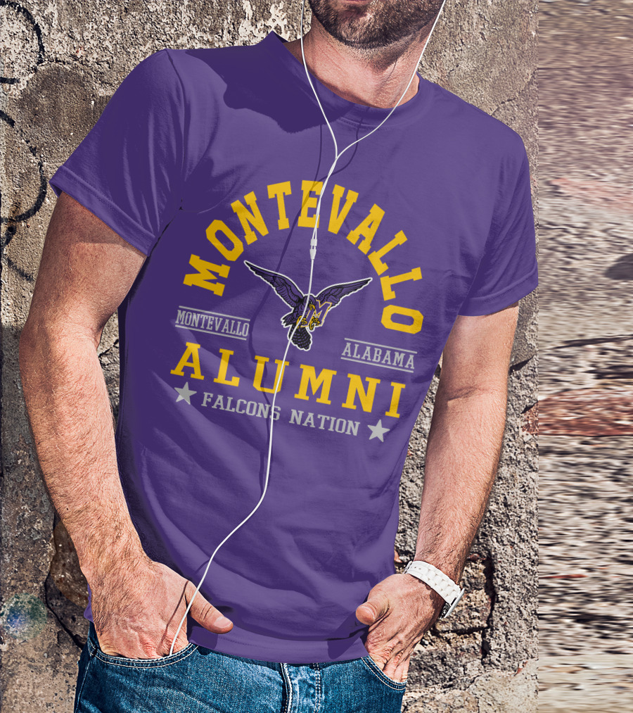 Montevallo Alabama Alumni Falcons Nation T-Shirt