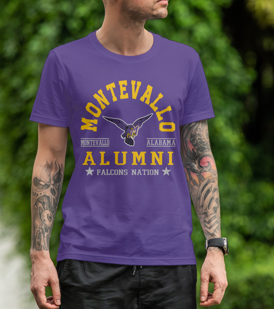 Montevallo Alabama Alumni Falcons Nation T-Shirt