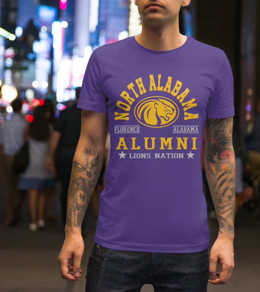 North Alabama Alumni Lions Nation Florence Alabama T-Shirt