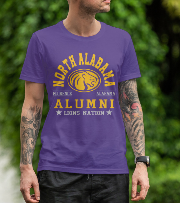 North Alabama Alumni Lions Nation Florence Alabama T-Shirt