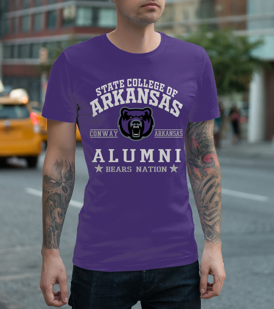 State College Of Arkansas Conway Alumni Bears Nation T-Shirt