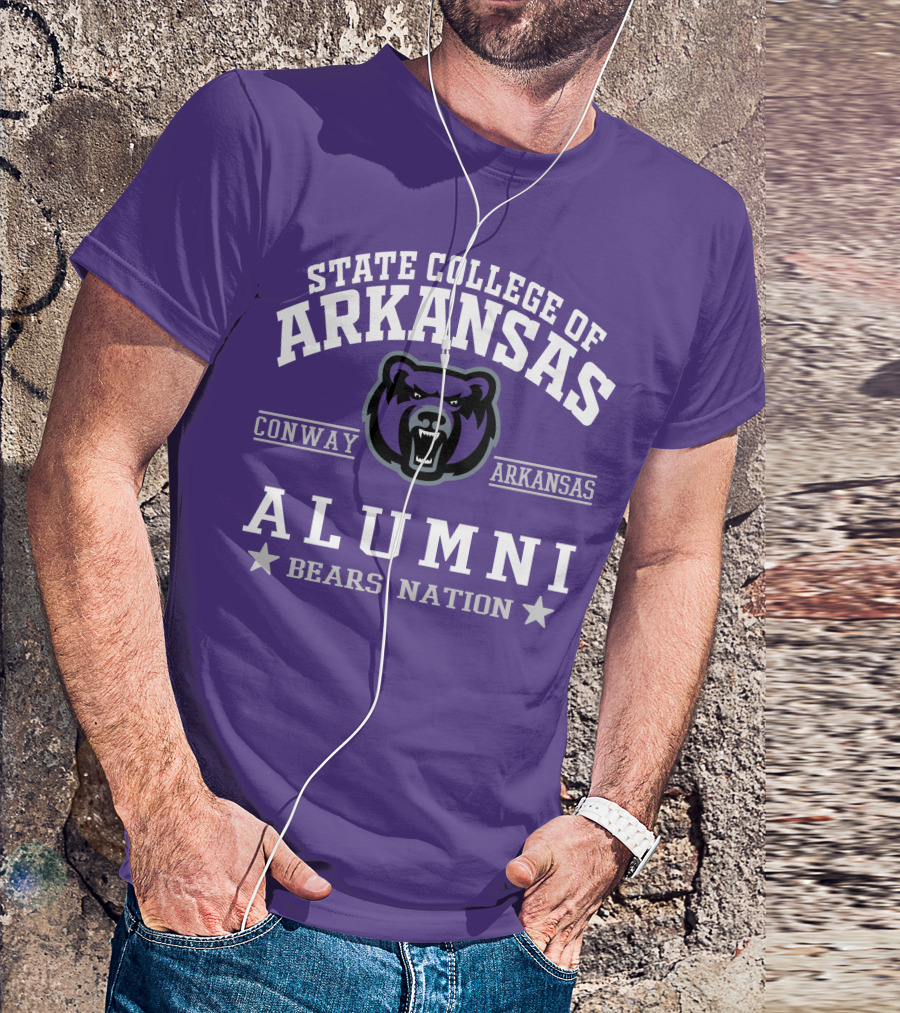 State College Of Arkansas Conway Alumni Bears Nation T-Shirt