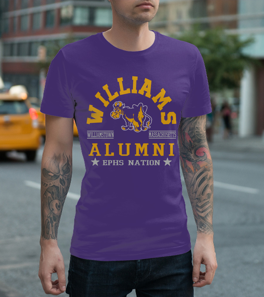 Williams College Alumni Williamstown Massachusetts Ephs Nation T-Shirt