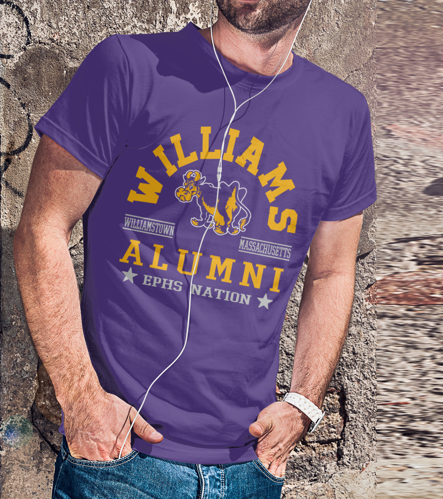 Williams College Alumni Williamstown Massachusetts Ephs Nation T-Shirt