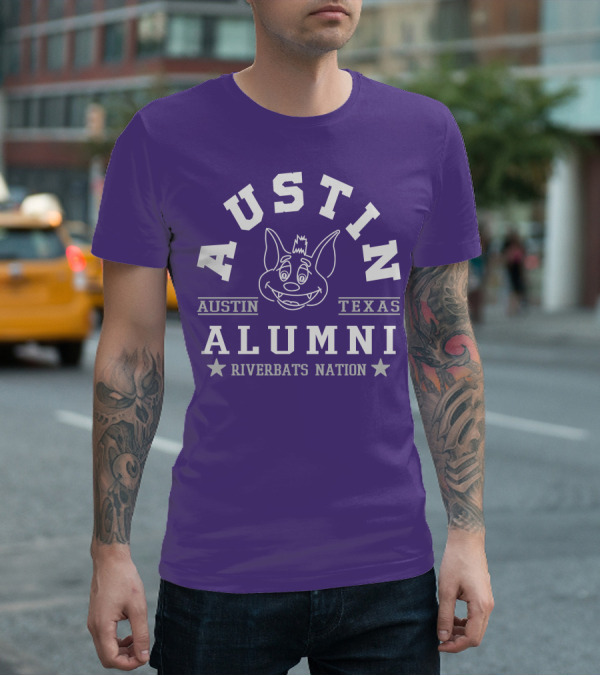 Austin Texas Alumni Riverbats Nation T-Shirt