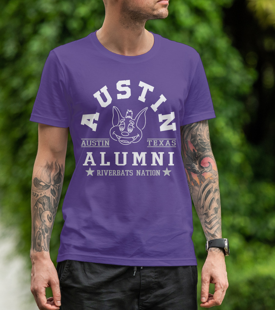 Austin Texas Alumni Riverbats Nation T-Shirt