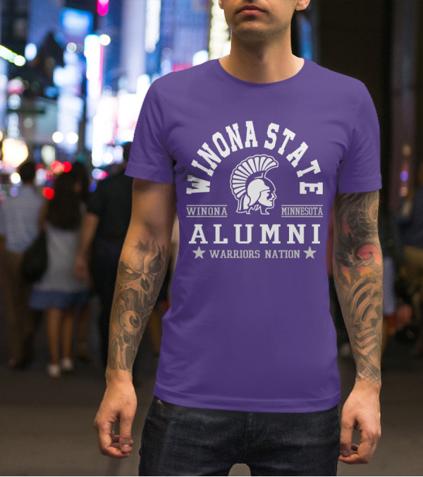Winona State Alumni Warriors Nation Winona Minnesota T-Shirt