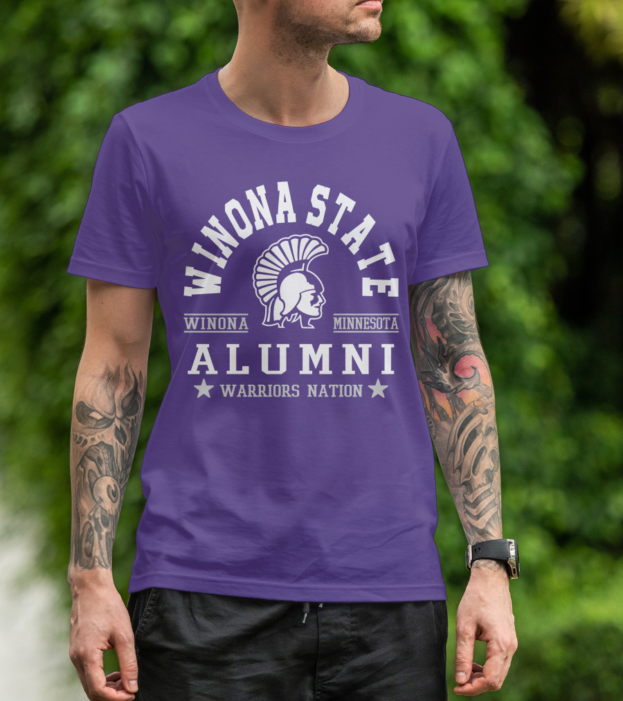 Winona State Alumni Warriors Nation Winona Minnesota T-Shirt