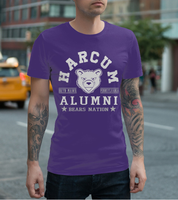 Harcum College Alumni Bears Nation Bryn Mawr Pennsylvania T-Shirt