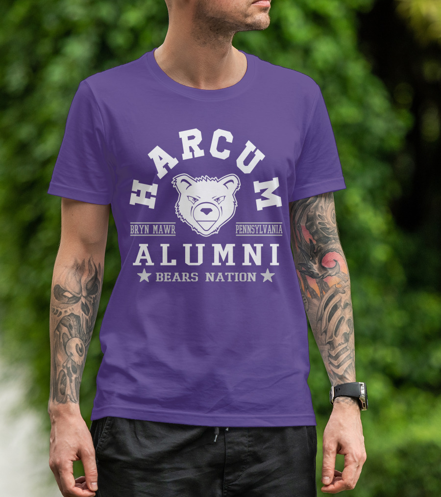 Harcum College Alumni Bears Nation Bryn Mawr Pennsylvania T-Shirt