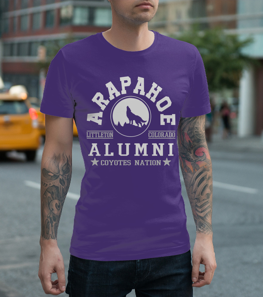 Arapahoe Alumni Littleton Colorado Coyotes Nation T-Shirt