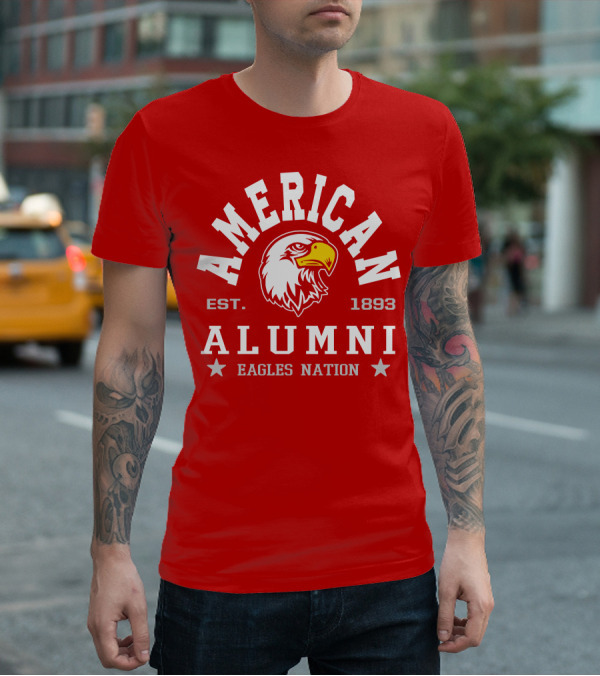 American Alumni Eagles Nation Est. 1893 T-Shirt