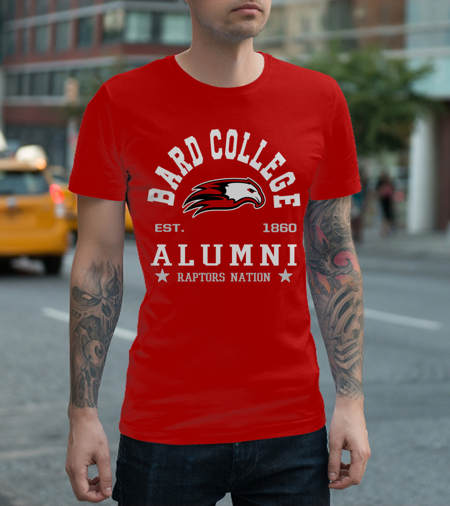 Bard College Alumni Est. 1860 Raptors Nation T-Shirt