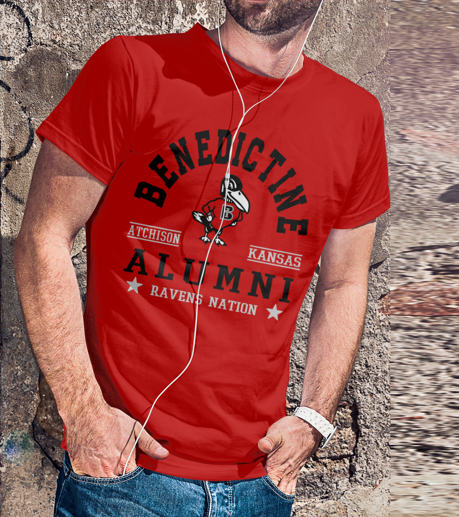 Benedictine Alumni Atchison Kansas Ravens Nation T-Shirt