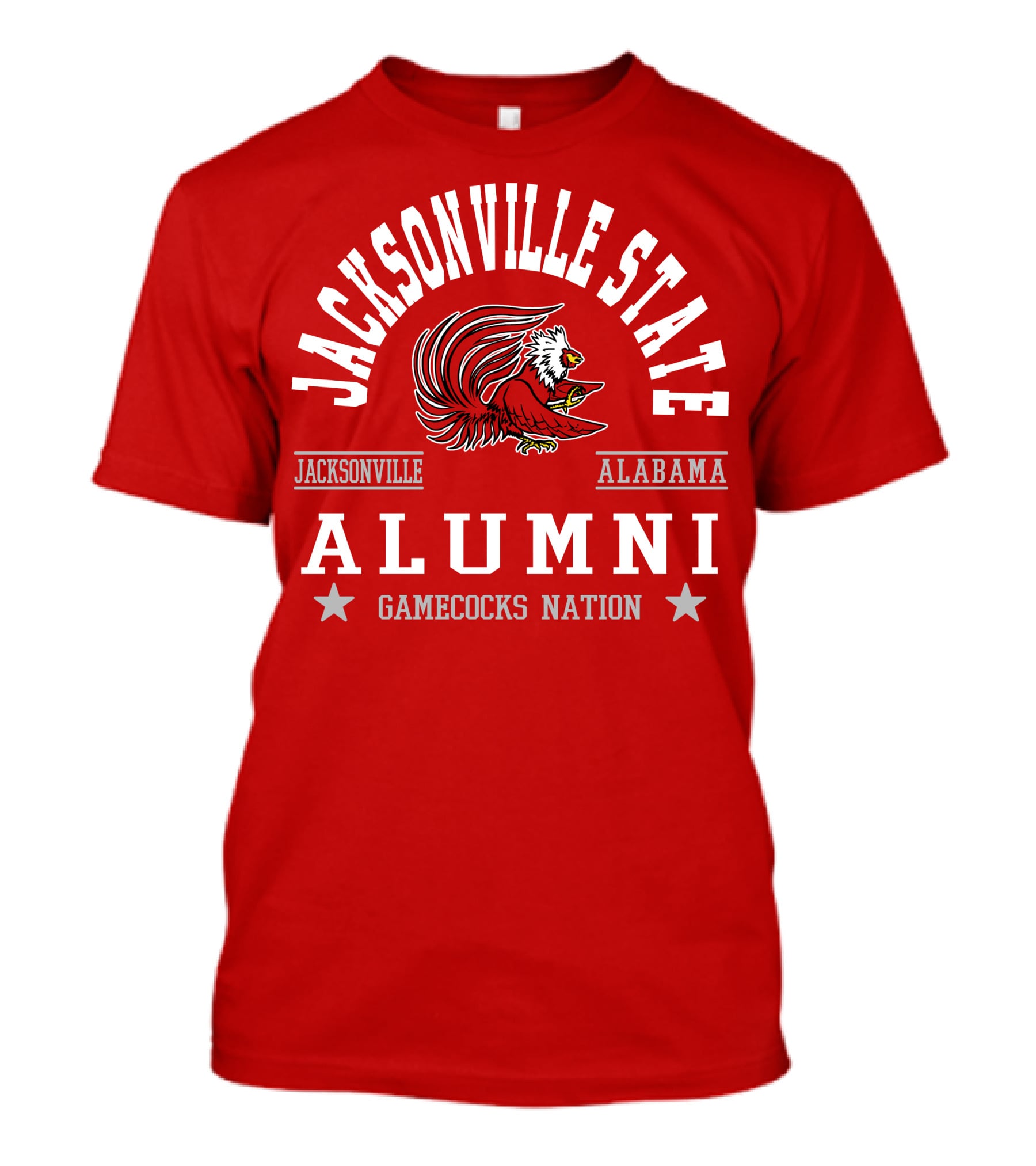 Jacksonville State Alumni Gamecocks Nation Jacksonville Alabama T-Shirt