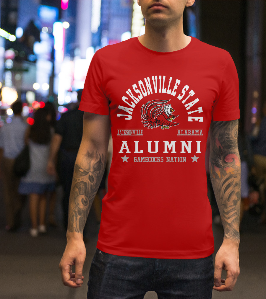 Jacksonville State Alumni Gamecocks Nation Jacksonville Alabama T-Shirt
