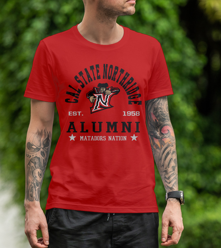Cal State Northridge Alumni Matadors Nation Est. 1958 T-Shirt