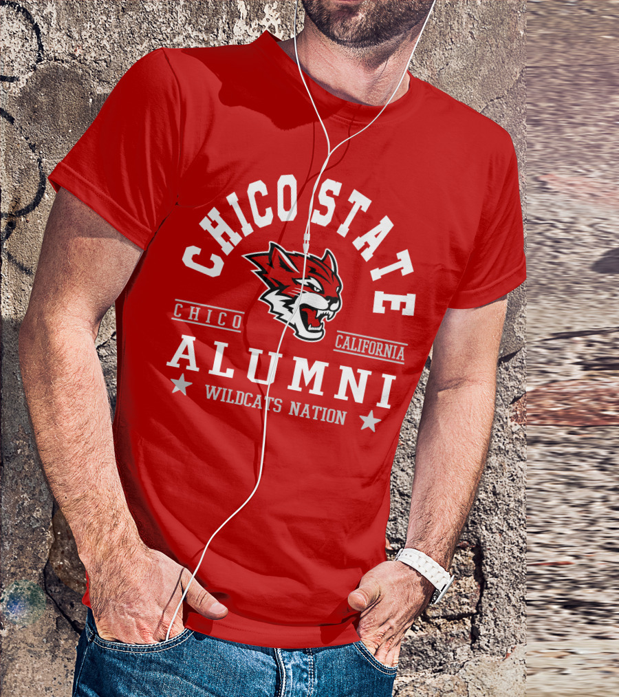 Chico State California Alumni Wildcats Nation T-Shirt