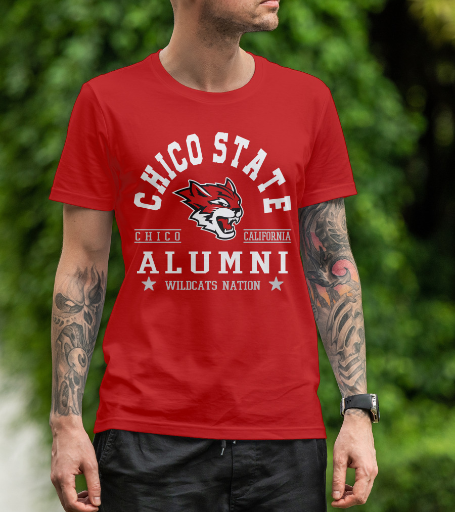 Chico State California Alumni Wildcats Nation T-Shirt