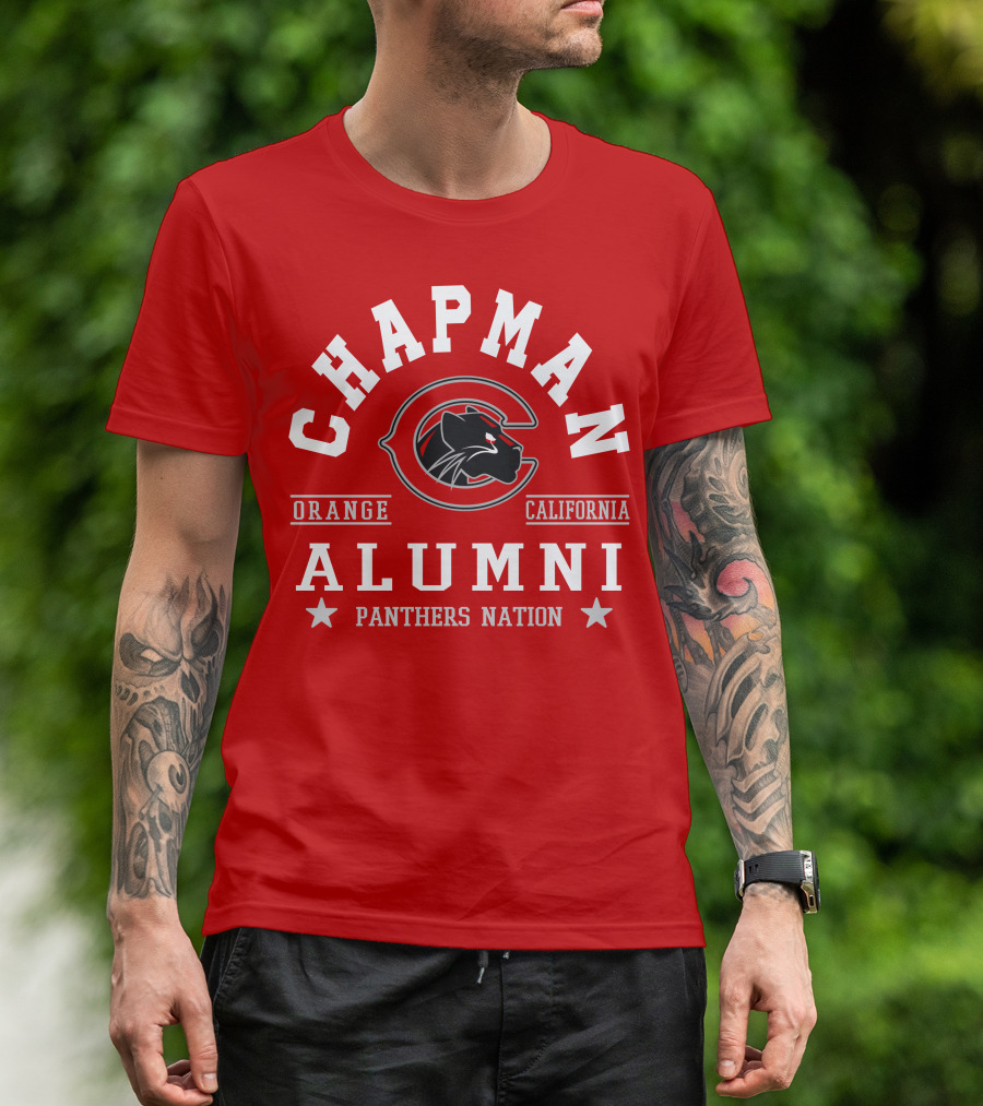 Chapman Alumni Panthers Nation Orange California T-Shirt