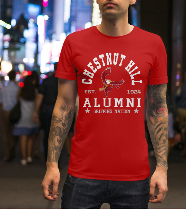 Chestnut Hill Alumni Griffins Nation Est. 1924 T-Shirt