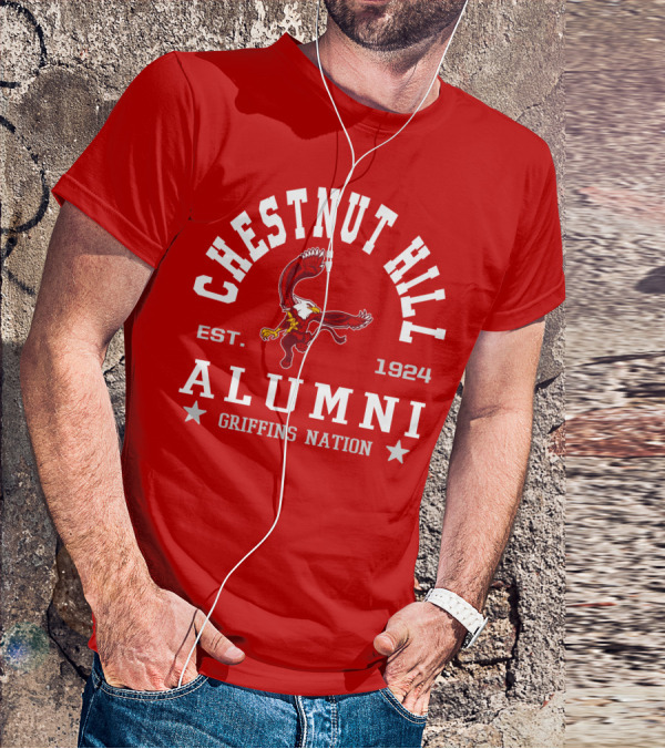 Chestnut Hill Alumni Griffins Nation Est. 1924 T-Shirt