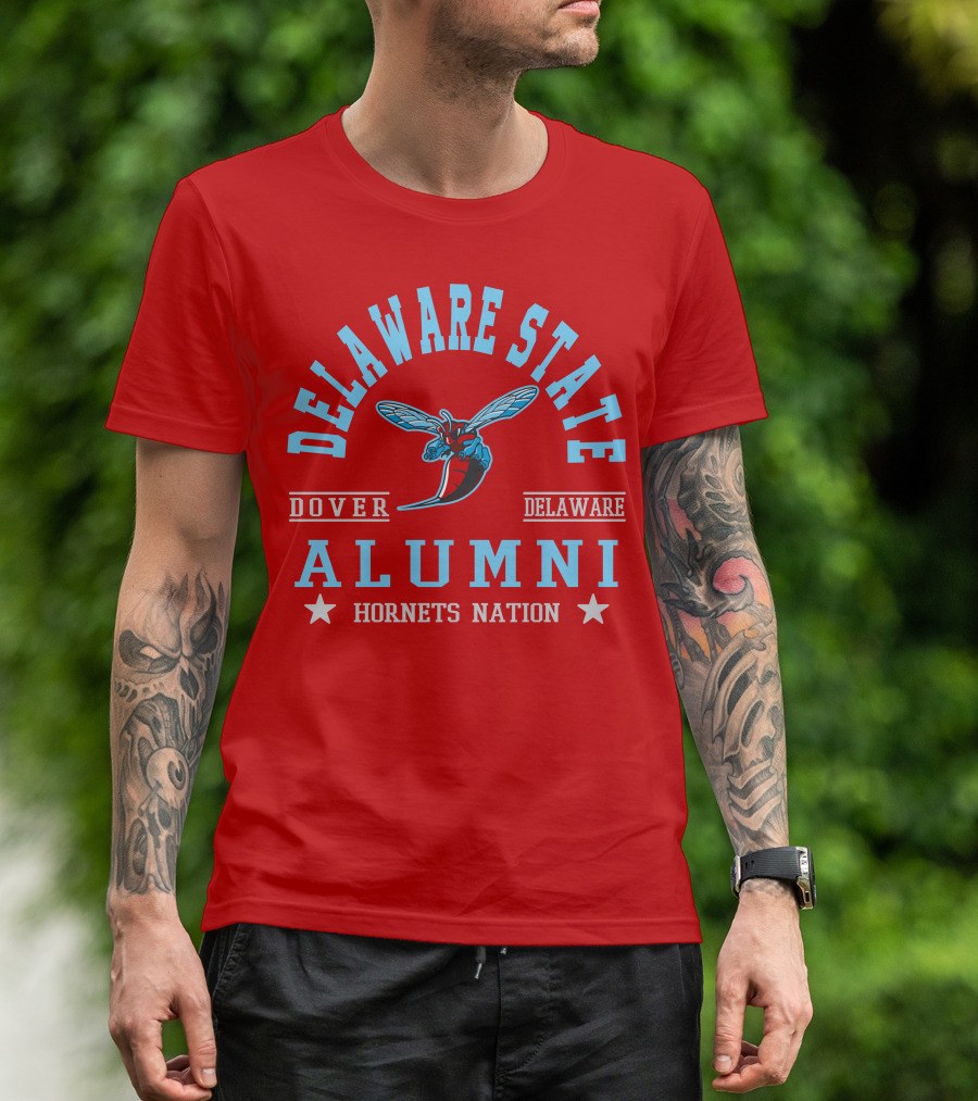 Delaware State Dover Delaware Alumni Hornets Nation T-Shirt
