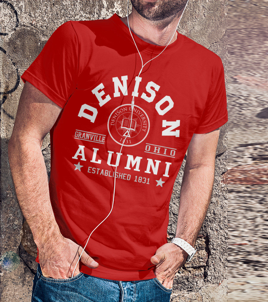 Denison University Granville Ohio Alumni Established 1831 T-Shirt