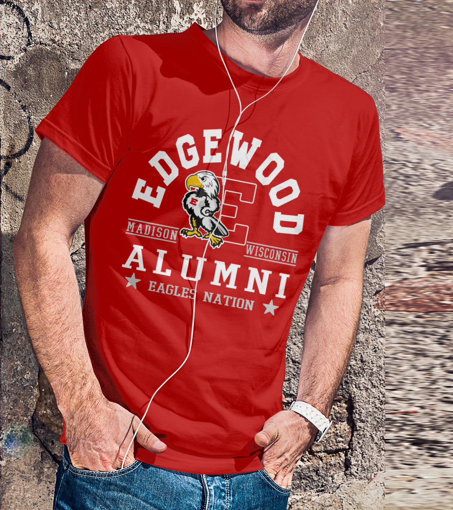 Edgewood College Madison Wisconsin Alumni Eagles Nation T-Shirt