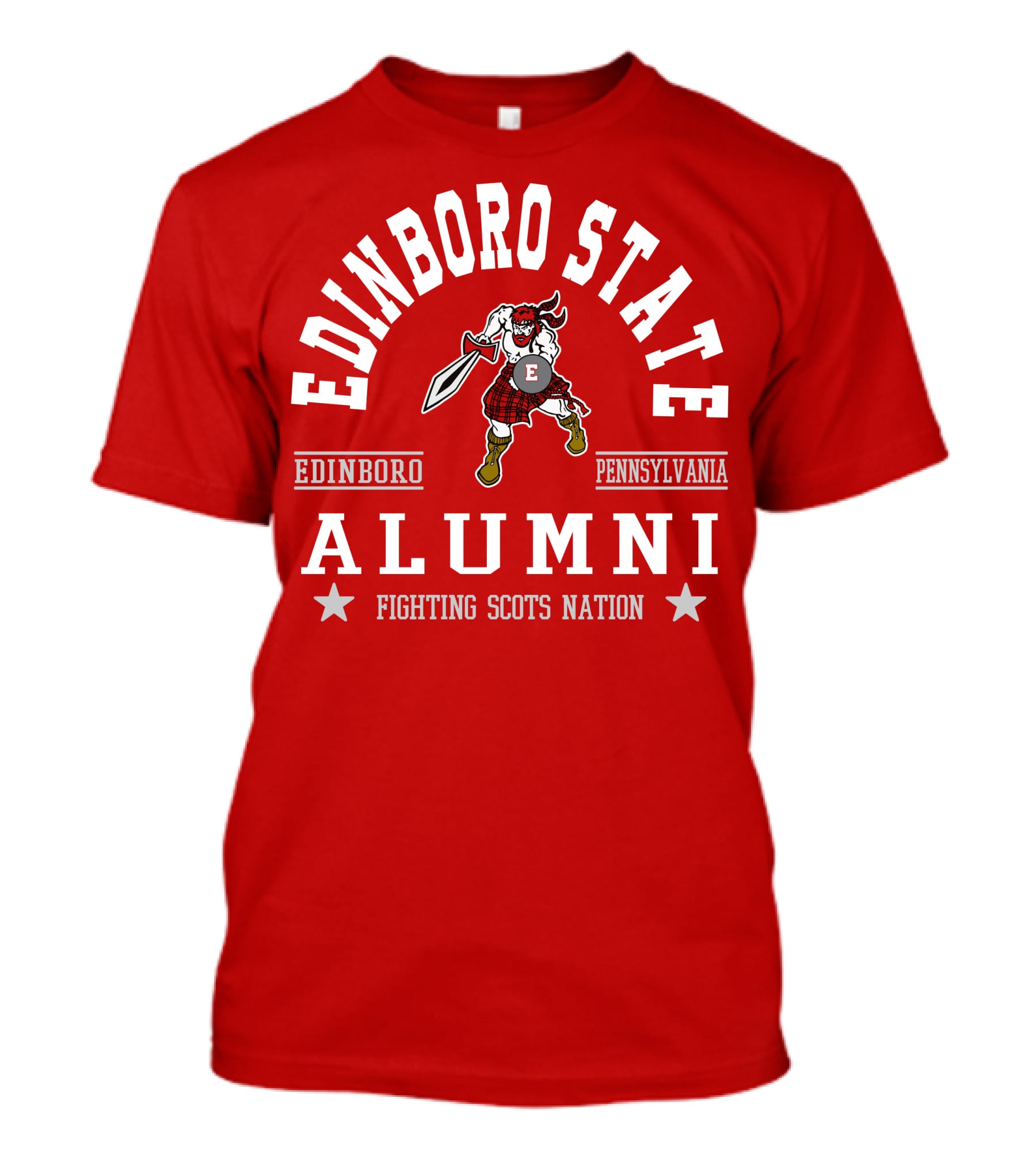 Edinboro State Alumni Fighting Scots Nation Pennsylvania T-Shirt
