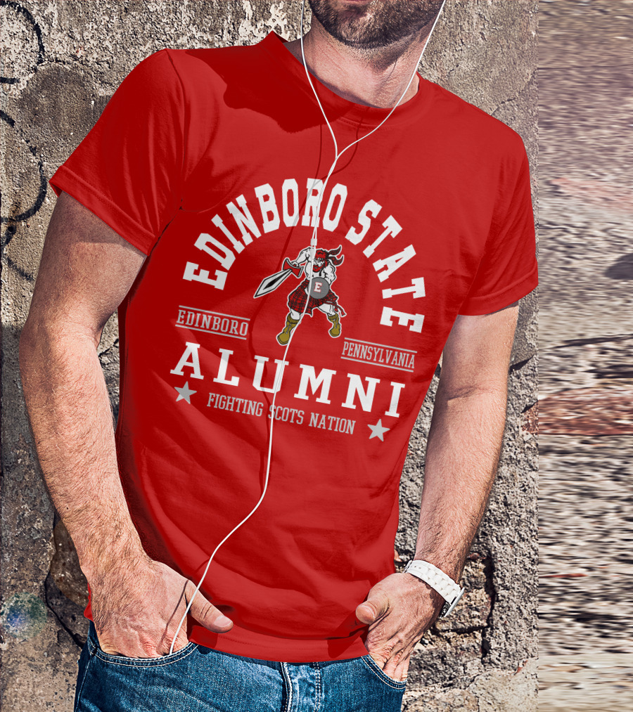 Edinboro State Alumni Fighting Scots Nation Pennsylvania T-Shirt