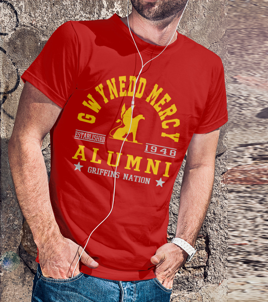 GWYNEDD MERCY ALUMNI ESTABLISHED 1948 GRIFFINS NATION T-Shirt