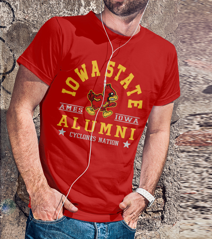 Iowa State Alumni Cyclones Nation Ames Iowa T-Shirt