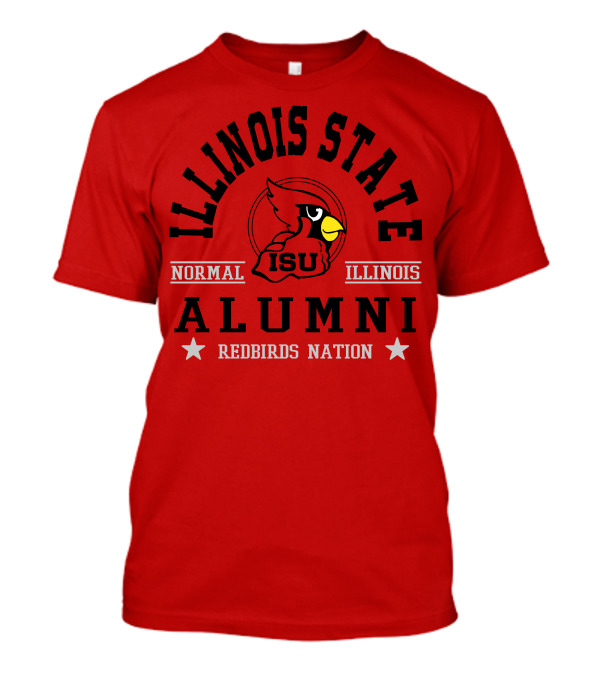Illinois State Alumni Redbirds Nation Normal Illinois ISU T-Shirt